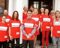 Clapham & Collinge wears it red by taking part in  Red Cross Week and showing the power of kindness
